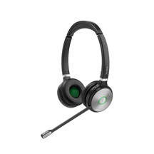 Yealink WH62 Dual DECT základna s náhlavní soupravou na obě uši