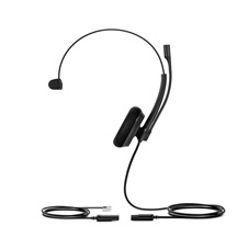 Yealink YHS34 Lite Mono náhlavní souprava na jedno ucho s QD-RJ9 konektory