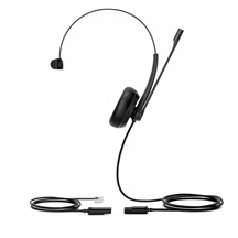 Yealink YHS34 Mono náhlavní souprava na jedno ucho s QD-RJ9 konektory