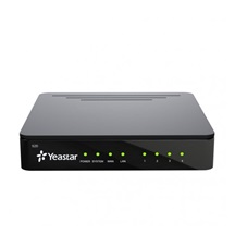 Yeastar S20, IP PBX, až 4 porty, 20 uživatelů, 10 hovorů