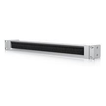 Ubiquiti průchozí panel s kartáčem, 1U