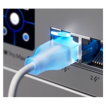 Ubiquiti UniFi Etherlighting patch kabel, 8m, Cat6, bílý