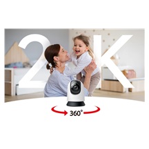 MERCUSYS MC210 Domácí bezpečnostní otočná Wi-Fi kamera, 3Mpx