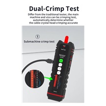 NOYAFA NF-859GT Tester síťových kabelů, VFL a OPM