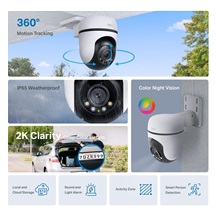TP-Link Tapo C510W Venkovní otočná IP kamera s Wi-Fi, 3Mpx, 3.9mm, 2 pack