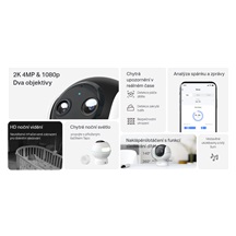 TP-Link Tapo C840 Chytrá dětská chůvička s dvojitým objektivem, 4Mpx