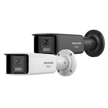 IP kamera HIKVISION DS-2CD2T127G3P-LIS2UY/SL (180°) BLACK Smart hybrid