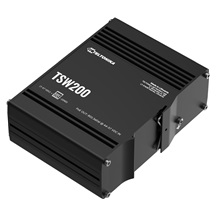 Teltonika TSW200 Průmyslový PoE switch bez managementu, 8x GLAN, 8x PoE, 2x SFP