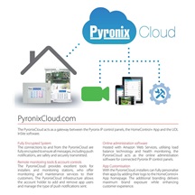PYRONIX PCX/AM078-S0  hybridní ústředna EZS malá skřín