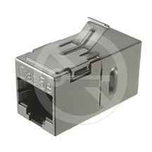 Solarix Spojka panelová CAT5E STP 8p8c RJ45/RJ45 KRJ45/5S-SH