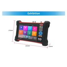 Zápůjčka CCTV tester IPC-HX7-ADH DEMO pro IP, TVI, CVI, AHD a analogové kamery