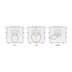 THREELINE LIP100WBF12065-5700K LIVERPOOL, Reflektorové svítidlo s optikou, IP65, 100W, osvit 120x65°