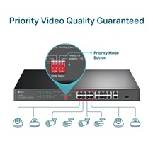 TP-Link TL-SL1218P PoE Switch