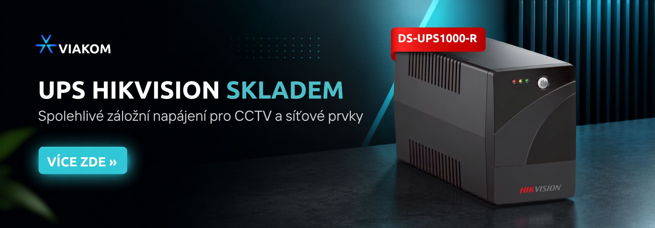 Kamery = akce UPS DS-UPS100R