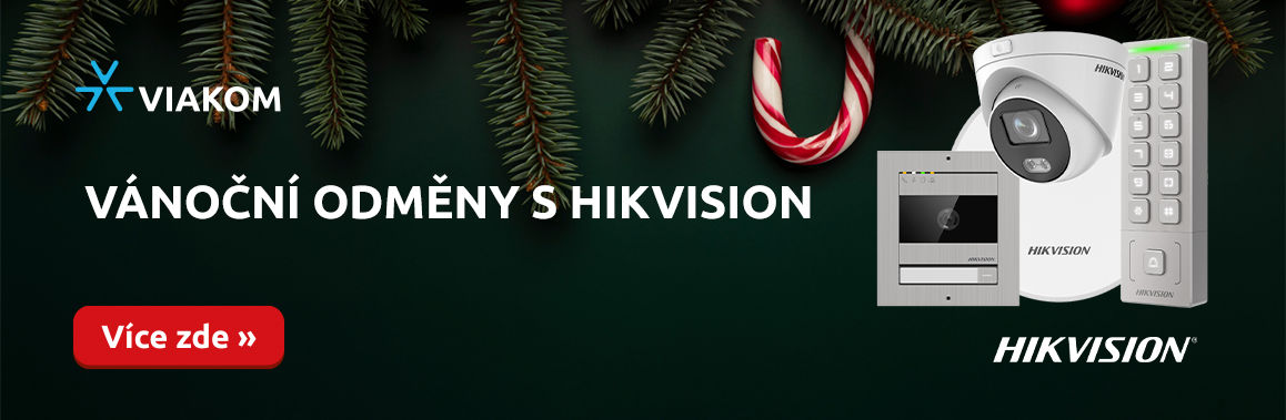 Kamery = Vanoční akce HIKVISION