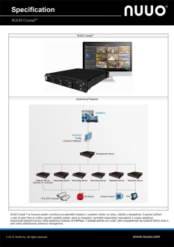 NVR Crystal Titan Specifikace